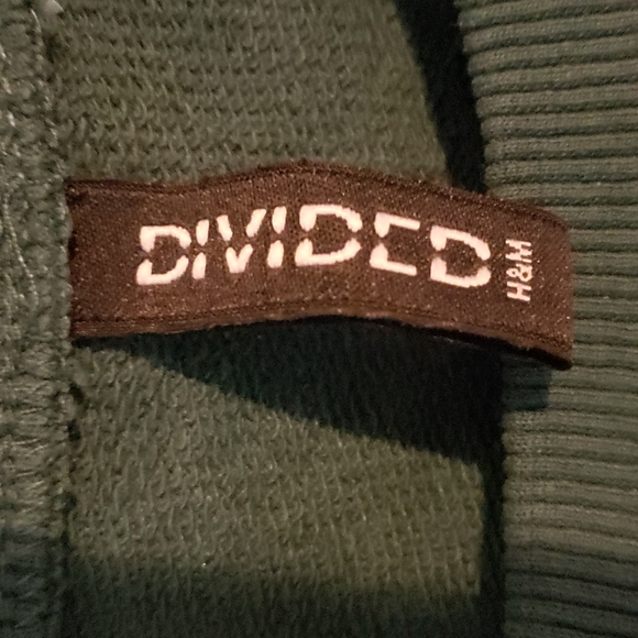 Divided crop top sweatshirt - Picture 3 of 4